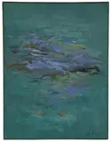Abstract Landscapes by Louis Tavelli, Oil on canvas, offered Sep 2025