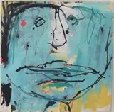Faces by Louis Tavelli, Oil on canvas, sold Sep 2025