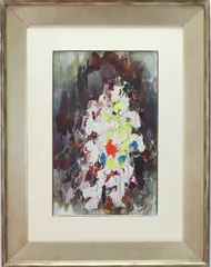 Figure by Robert Goodnough, Mixed media, sold Sep 2025