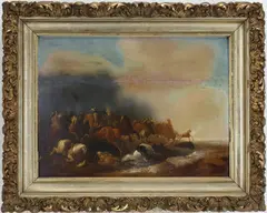Untitled by Jan Jacobsz. van der Stoffe, Oil on board, sold Sep 2025