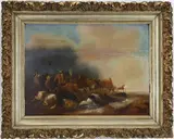 Untitled by Jan Jacobsz. van der Stoffe, Oil on board, sold Sep 2025