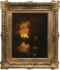 Untitled by Ben Austrian, Oil on canvas, sold Sep 2025