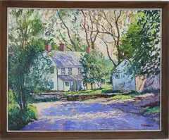 Untitled by Ray Overpeck, Oil on canvas, sold Sep 2025