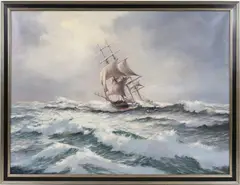 Untitled by Ian Hansen, Oil on canvas, sold Sep 2025