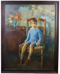 Untitled by Grace Norcross, Oil on canvas, sold Sep 2025