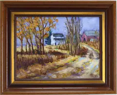 Untitled by Nolan P. Benner, Jr., Oil on board, sold Sep 2025