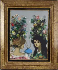 Untitled by Jean Calogero, Oil on canvas, sold Sep 2025