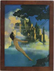 The Dinky Bird by Maxfield Parrish, Lithograph print "The Dinky Bird", sold Sep 2025