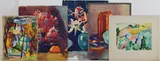 Untitled by Mary Bean Rogers, Watercolor grouping (5), sold Sep 2025