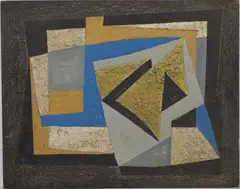 Untitled by Richard Rogers, Oil on board, sold Sep 2025