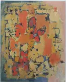 Untitled by Richard Rogers, Oil on board, sold Sep 2025