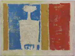 Untitled by Richard Rogers, Oil on board, sold Sep 2025