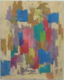 Untitled by Richard Rogers, Oil on board, sold Sep 2025