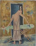 Untitled by Richard Rogers, Oil on board, sold Sep 2025
