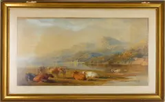Untitled by Cornelius Pearson, Watercolor, sold Oct 2025