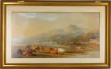 Untitled by Cornelius Pearson, Watercolor, sold Oct 2025