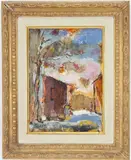 Untitled by Wladimiro Politano, Oil on board, sold Oct 2025
