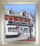 Untitled by David Paul Ohlerking, Oil on board, sold Oct 2025