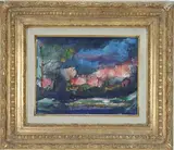 Untitled by Wladimiro Politano, Oil on board, sold Oct 2025