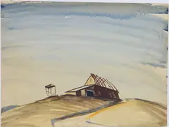 Untitled by Richard Rogers, Watercolor, sold Oct 2025