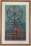 Untitled by Mildred Murphy Dillon, Woodblock, sold Oct 2025