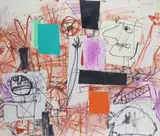 Groups by Louis Tavelli, Mixed media/collage, sold Oct 2025