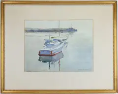 Untitled by Cameron Burnside, Watercolor, sold Oct 2025