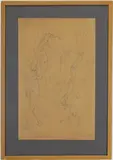 Untitled by Cameron Burnside, Graphite on paper, sold Oct 2025