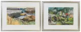 Untitled by Marilyn Swift, Watercolors (2), sold Nov 2025