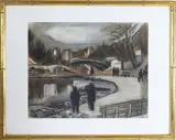 Untitled by Frederick Childs, Pastel on paper, sold Nov 2025
