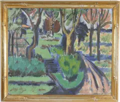 Untitled by Frederick Childs, Oil on canvas, sold Nov 2025