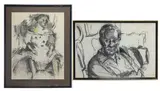 Untitled by John Gwinn, Graphite on paper (2), offered Nov 2025