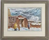 Untitled by Doug Ballard, Watercolor, sold Nov 2025
