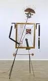 Untitled by Wolfgang Roth, Sculpture of painted metal and wood and other recycled materials, sold Dec 2025