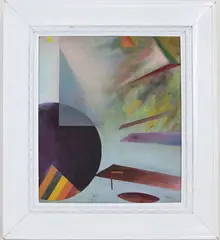 Untitled by Charles Green Shaw, Oil on paper, sold Dec 2025