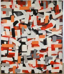 Large Brush Abstracts by Louis Tavelli, Oil on canvas, sold Dec 2025
