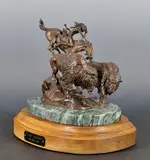 Last Arrow by Star Liana York, Bronze sculpture, sold Dec 2025