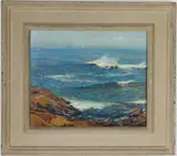 Untitled by George Sotter, Oil on board, sold Dec 2025