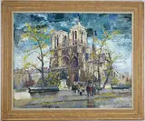 Untitled by Constantine Kluge, Oil on canvas, sold Dec 2025