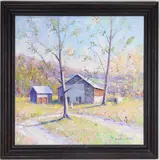 Primrose Farm by Christopher G. Willett, Oil on canvas, sold Dec 2025