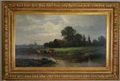 Untitled by Carl Weber, Oil on canvas, sold Dec 2025