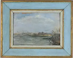 Untitled by Eugène Louis Boudin, Oil on board, sold Dec 2025