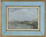 Untitled by Eugène Louis Boudin, Oil on board, sold Dec 2025