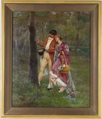Untitled by Fabio Cipolla, Oil on canvas, sold Dec 2025