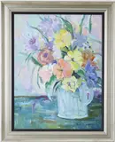 Untitled by Christopher G. Willett, Oil on board, sold Dec 2025