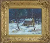 Road to Lake Galena, Plumbstead by Christopher G. Willett, Oil on board, sold Dec 2025