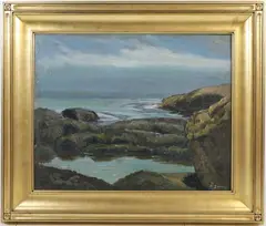 Untitled by Melville F. Stark, Oil on board, sold Dec 2025