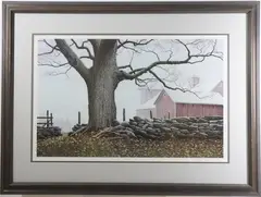 Southwick Hill by Peter Keating, Lithograph "Southwick Hill", sold Dec 2025