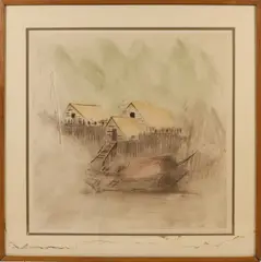 Untitled by Eng Tay, Etching, sold Dec 2025