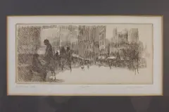 Cat by Harold Altman, Engraving "Cat", sold Dec 2025